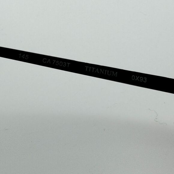 Carrera Titanium CA 7503T 0X93‎ Gunmetal Gray Eyeglasses Frames 55-18 145 H13255 main image 5